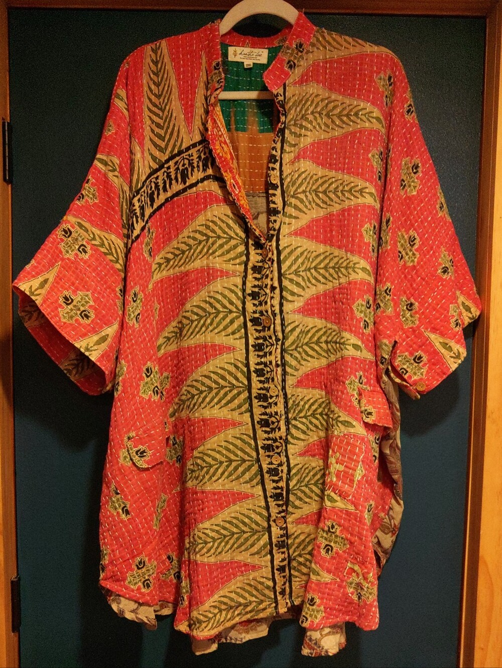 Kantha Bae Goddess To Be Free Button Down
